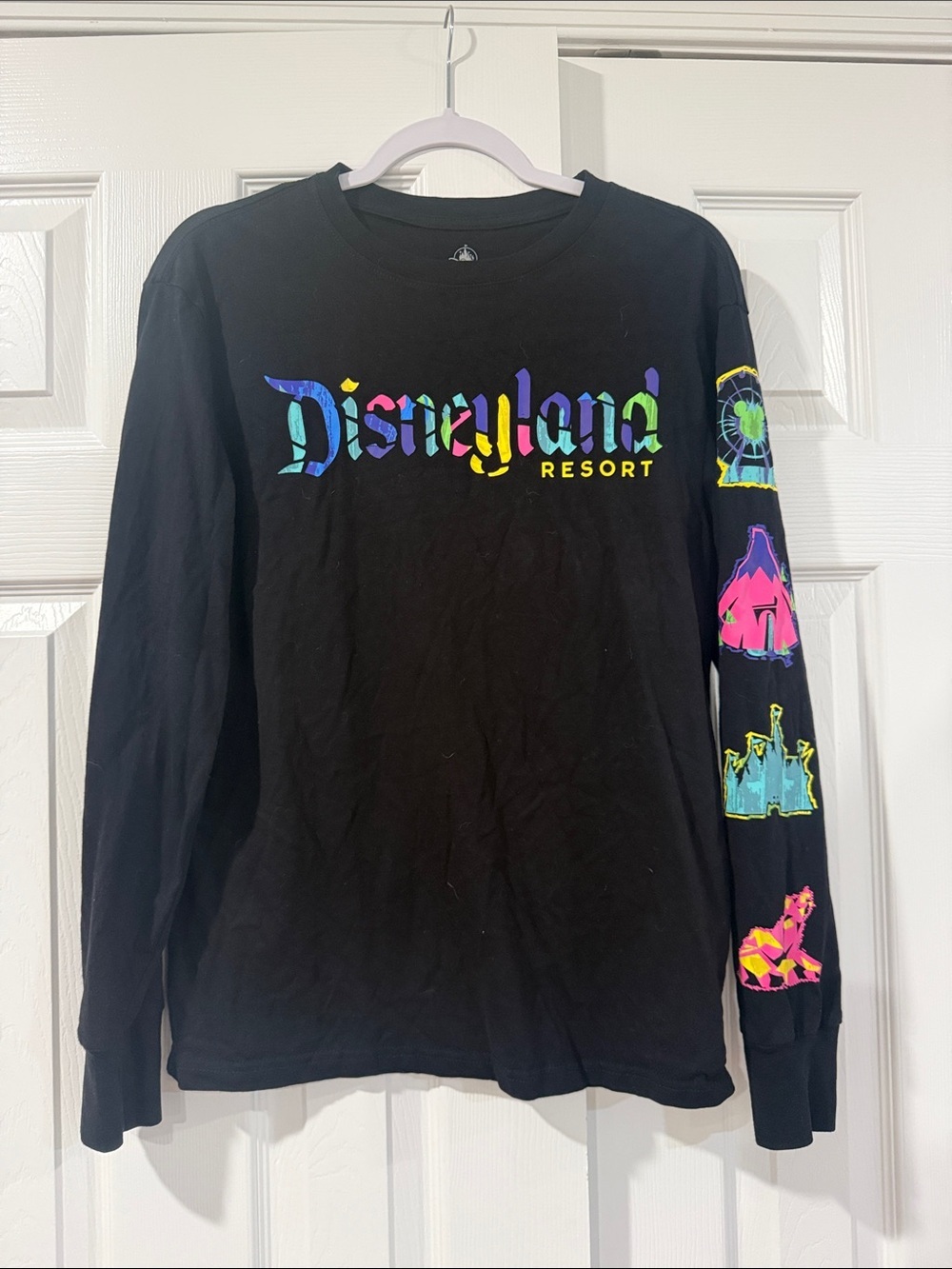 Disneyland Resort Logo neon